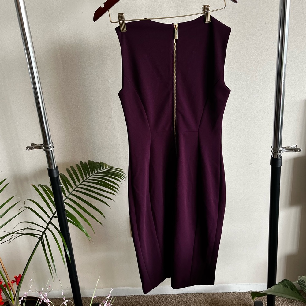 Purple Calvin Klein Dress